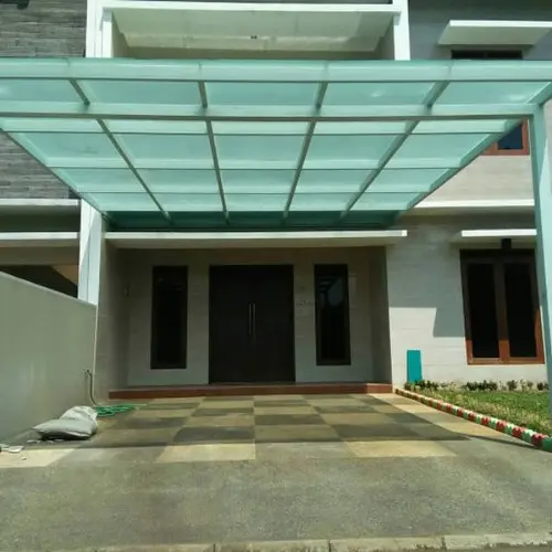 Kanopi Kaca Tempered 10mm di  palopo